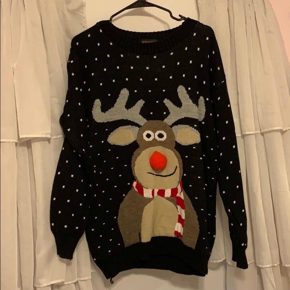 Reindeer Ugly Christmas Sweater